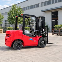 Chariots élévateurs diesel neufs d'usine, 3, 3,5, 4, 5 tonnes, moteur japonais, certifiés CE ISO, durables et à prix abordable