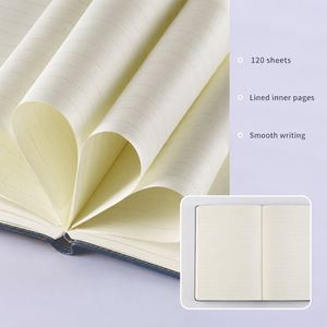 Customized logo Notebook A5 Imitation Leather Business <b>Gift</b> Set for Enterprise <b>Office</b> Stationery Wholesale - Product Image 3