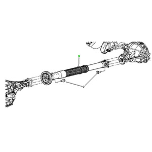 เพลาขับหลังสำหรับรถจี๊ป คอมมานเดอร์ แกรนด์เชอโรกี 52105726AF 52853433AB เหล็ก อะไหล่ทดแทนใหม่ - Product Image 4