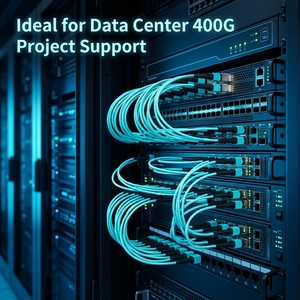 Módulo de Cassette MPO MTP a LC de Alta Densidad de 24 Núcleos, 12 Puertos LGX Enchufables, OM3 OM4 OS2 Tipo A B, 40G 100G 400G, Montaje en Rack para Centro de Datos - Product Image 3