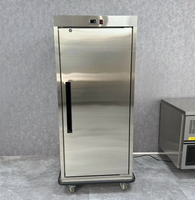 Troli Pendingin dan Pemanas Makanan Stainless Steel untuk Katering