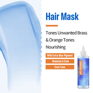 Prodotti professionali per la cura dei capelli Set No giallo <span class=keywords><strong>arancione</strong></span> Gel <span class=keywords><strong>Shampoo</strong></span> e balsamo per la protezione della lucentezza e del colore - Product Image 5