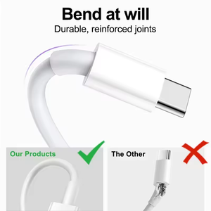 OEM PD 60W sạc nhanh sạc cáp 1m/2M/3M USB C Cáp dữ liệu nhanh Loại C Cáp dữ liệu điện thoại di động Cáp dữ liệu - Product Image 3
