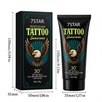 Tatouage Crème Solaire SPF 30 Lotion Minérale Tatouage Fade Protection Hydratant Formule Anti-Âge