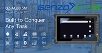 Tableta Industrial Resistente de 8/10 Pulgadas, 1000 NITS, Qualcomm 5G, Android 14, con Escáner de Código de Barras, Tableta Robusta Android