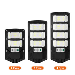 BOYI tout en un extérieur étanche Ip65 qualité intégré 100W 200W 300W Led lampadaire solaire extérieur cour jardin route - Product Image 2