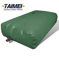 Tissu enduit de PVC pour réservoir d'eau pliable, réservoir d'eau potable gonflable pliable, réservoir d'eau flexible