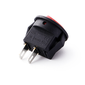 Interruptor Basculante Redondo <span class=keywords><strong>de</strong></span> 16.5mm para Montaje en Panel, 2 Pines, Encendido/Apagado, 220V 10A, para Maquinaria y Equipos - Product Image 4