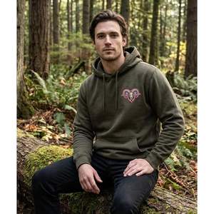 แผ่นปักลาย DigitEMB Ram Face Felt ขนาด 3.25 x 2.3 นิ้ว รีดติดเสื้อแจ็คเก็ต กระเป๋าเป้ หมวก เสื้อผ้า - Product Image 5