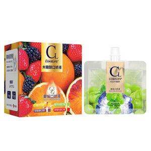 5 Xylitol <span class=keywords><strong>De</strong></span> Sexe Fruits Lubrifiant Sexe Oral Lubrifiant Gel 15ml Fraise Orange Passion Fruits Comestibles Personnels Oral Lubrifiant - Product Image 1