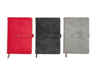 Agenda en cuir gaufré personnalisé pour entreprise, carnet de notes professionnel en cuir PU, vente en gros, carnet d'affaires en cuir pour entreprises