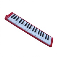 Hot Sale 37-Keys Plastic Melodica Fashion Import Musical Instruments with Plastic Case Accessory