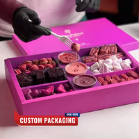 Boîte à dessert personnalisable avec des matériaux de première qualité et des options de conception uniques OEM ODM pour la restauration événementielle