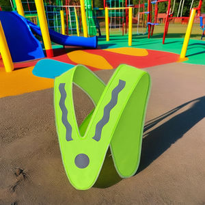 थोक अनुकूलन योग्य उच्च दृश्यता परावर्तक सुरक्षा बनियान बच्चों के लिए छोटे आकार के त्वरित शुष्क पानी-प्रमाण - Product Image 5