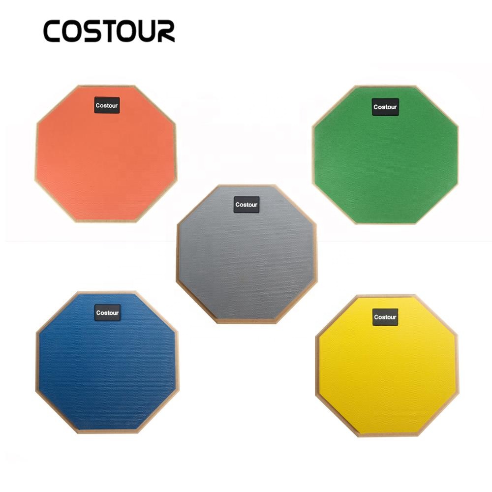 Заводская низкая цена 8/12 дюймовый барабан подарок тренировочная прокладка резиновая барабанная прокладка для начинающих барабанщиков и детей