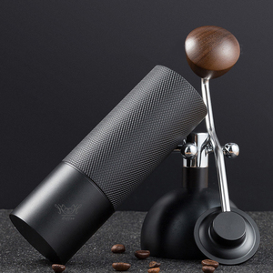 Molinillos de Café Manuales con Muelas de Acero Inoxidable y Aluminio, Diseño Personalizado, Mango Curvo, HF-KCG034 PRECIS - Product Image 3
