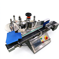 Machine d'étiquetage automatique de bouteilles rondes de bureau en acier inoxydable 304, applicateur d'étiquettes, garantie de 2 ans pour les bouteilles de sauce