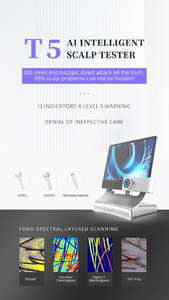 T5 Portable Skin Detector Facial Analysis System UV Light Skin Tester Acne Pigmentation Check Device For Salon - Product Image 2