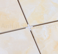 Produit phare : Entretoises de carrelage 1,5 mm d'épaisseur, système de nivellement, emballage en carton bleu, longueur 21 mm, version améliorée et épaissie, différentes tailles