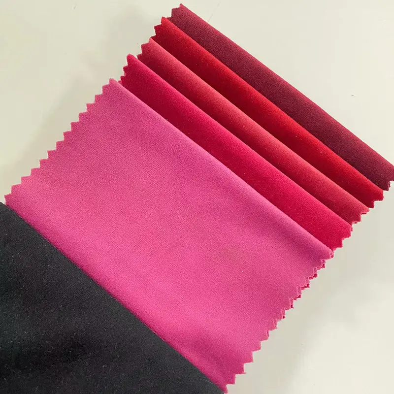 Недорогой 100 полиэстер бархатный материал голландская бархатная обивочная ткань для дивана бархатная ткань для продажи
