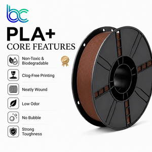Filament extrudé Becreative PLA Plus <span class=keywords><strong>POM</strong></span>, diamètre 1,75 mm, température d'impression 205-215°C, 1 kg/rouleau, pour prototypes d'ingénierie - Product Image 2