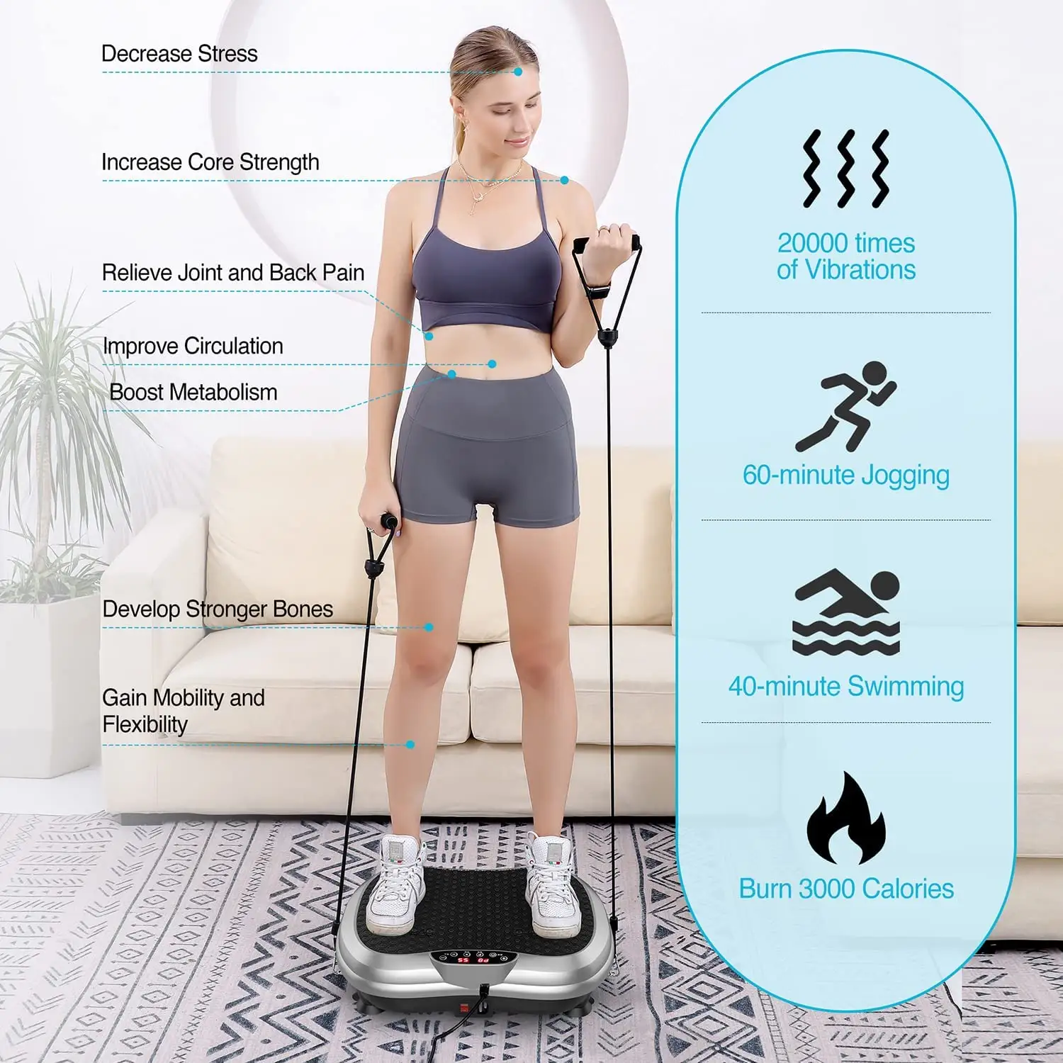 TODO WHOLE BODY VIBRATION PLATE MASCHINE CRAZY FIT MASSAGE