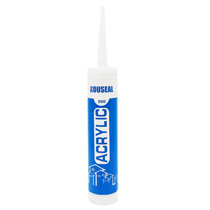 HOUSEAL 550 <strong>Acoustic</strong> White Caulking Paintable Water Based Acrylic One Component Silicone <strong>Sealant</strong> 300ML for Construction Use - Product Image 1