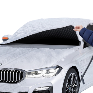 <span class=keywords><strong>Pare</strong></span>-soleil <span class=keywords><strong>pare</strong></span>-<span class=keywords><strong>neige</strong></span> Oxford 6 sangles, matériau triple couche avec fixation par <span class=keywords><strong>crochet</strong></span>, déflecteur anti-insectes avant – Vente chaude - Product Image 2