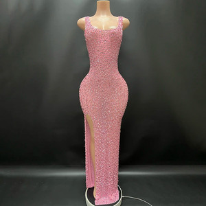 เดรสงานพรอมชุดนอนยาวหรูหรา - Product Image 5