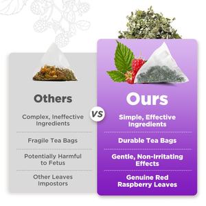 Té de Fertilidad Femenina Personalizado de Chinaherbs, Té de Hoja de Frambuesa Roja para el Embarazo, Té para el Útero, Té para la Preparación del Parto, Fertilidad Femenina - Product Image 5