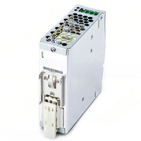 MEAN WELL NDR-120-48 Catu Daya Rel DIN 48V 2.5A 120W PSU Industri Konverter AC-DC Output Tunggal Input 90-264VAC