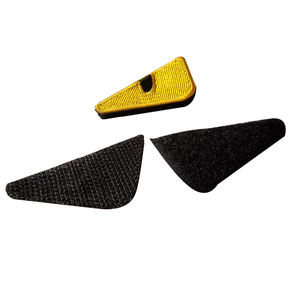 Patchs en feutre brodés 3D « Oeil du Diable » avec attaches auto-agrippantes en PVC et couleur personnalisée pour sacs, chapeaux et vêtements - Product Image 2