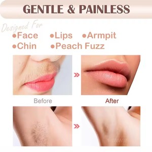 Depiladora Facial y Recortadora de Cejas 2 en 1, Recargable, para Labios, Cuerpo y Vello Facial, Depiladora Eléctrica Portátil para Mujer, con Logotipo del Cliente y Empaque - Product Image 5