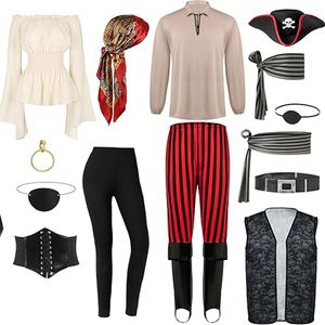 Nuevo Producto Disfraz de Pirata para Halloween, Traje de Fiesta, Disfraz de Baile de Fantasía - Product Image 4