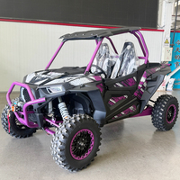 T3 certifié EPA CE, 2 places, 4 roues motrices, 4 temps, 2 cylindres, moteur essence CF 1000CC, vitesse rapide, SSV d'aventure