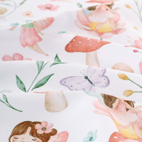 Kangobaby Lot de 2 draps pour lit de bébé en polyester avec impressions numériques 130x70x20 cm, prix de gros