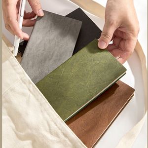 Carnet de notes personnalisé en cuir PU rigide A6/A5 avec boîte, 100 feuilles, livraison porte-à-porte par le fabricant - Product Image 2