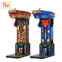 Máquina de Boxeo TOPWAY que Funciona con Monedas, Juego de Arcade para Medir la Fuerza, Ideal para Bares, Pubs y Centros de Entretenimiento, Diversión para Adultos