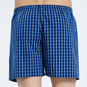 <span class=keywords><strong>Pantaloncini</strong></span> da bagno in <span class=keywords><strong>cotone</strong></span> da <span class=keywords><strong>uomo</strong></span> di alta qualità per la casa su misura con Design Plaid stampato in <span class=keywords><strong>cotone</strong></span> da <span class=keywords><strong>uomo</strong></span> pantaloni del <span class=keywords><strong>pigiama</strong></span> Boxer - Product Image 3