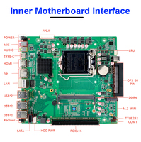 Mini PC Barebone OPS con Chipset Intel H81 y CPU Independiente Haswell 1150, LAN RJ45 de 1000 Mbps para Educación
