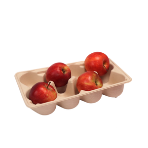 Fruit Tray Packaging Good Quality Brown Paper Customized Service As Your Request <b>Packing</b> in <b>Box</b> Made in Vietnam Factory - Product Image 2