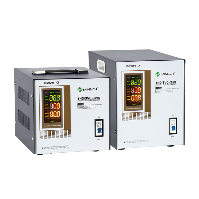 3KVA Single-Phase Servo Automatic Voltage Stabilizer - Customizable Input/Output Voltage, Digital Display, IEC Certified
