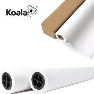 Rouleau de <span class=keywords><strong>papier</strong></span> de liaison de dessin de traceur de CAO blanc de <span class=keywords><strong>haute</strong></span> <span class=keywords><strong>qualité</strong></span> d'usine 80g - Product Image 3