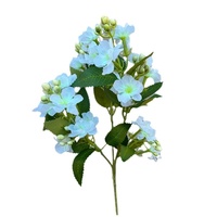 Hortensia Scandinavische stijl Enkele tak Multi-head Kleine jasmijn Zijden bloemenboeket High-end bruiloft Teum-labeling kan worden verzonden