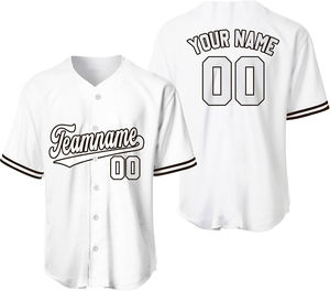 เสื้อเบสบอลกระดุมเต็มพิมพ์ซับลิเมชันสำหรับทุกเพศ - Product Image 4