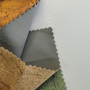 Tissu occultant en <span class=keywords><strong>lin</strong></span> <span class=keywords><strong>gris</strong></span> pour rideaux, skb, 2 pièces, 3 passage - Product Image 3