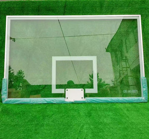 Système de panier de basket-ball portable, panneau de basket-ball en verre trempé, panneau et anneau de basket-ball professionnels fixes pour extérieur - Product Image 4