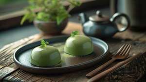 ดอกบัวมัทฉะผ่านการรับรองคุณภาพกลิ่นหอมที่ละเอียดอ่อนและรสหวานสำหรับเวลาดื่มชา - Product Image 4