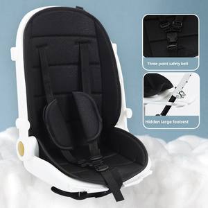 Nouveau <span class=keywords><strong>Tricycle</strong></span> Bébé Métal 3-en-1 SHUNGUANG Personnalisé en Usine 2025 Deng-616 Vert/Rose/Blanc/Noir pour Enfants de 1 à 7 Ans - Product Image 2