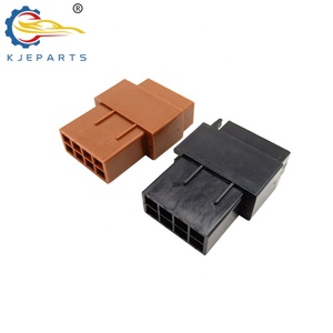 Boîtiers de connecteurs automobiles 8 broches noirs et marron, mâle et femelle, <span class=keywords><strong>ISO</strong></span>, indice de protection IP66, 12V 3-10A pour faisceaux de câblage de puissance automobile - Product Image 4